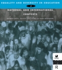 Equality and Diversity in Education 2 : National and International Contexts for Practice and Research - eBook