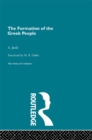 The Formation of the Greek People - eBook