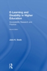 E-learning and Disability in Higher Education : Accessibility Research and Practice - eBook