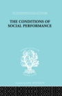 The Conditions of Social Performance - Cyril Belshaw