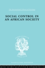 Social Control in an African Society - eBook
