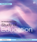 An Introduction to the Study of Education - eBook