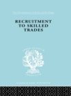 Recruitment to Skilled Trades - eBook
