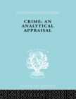 Crime : An Analytical Appraisal - eBook