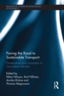 Paving the Road to Sustainable Transport : Governance and innovation in low-carbon vehicles - eBook