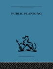 Public Planning : The inter-corporate dimension - eBook