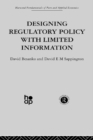 Designing Regulatory Policy with Limited Information - eBook