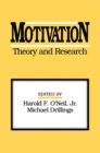 Motivation: Theory and Research - eBook