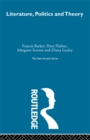 Literature Politics & Theory - eBook