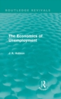 The Economics of Unemployment (Routledge Revivals) - eBook