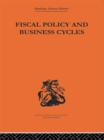 Fiscal Policy & Business Cycles - Alvin H Hansen