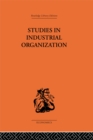 Studies in Industrial Organization - eBook