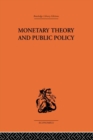 Monetary Theory and Public Policy - eBook