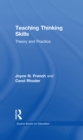 Teaching Thinking Skills : Theory & Practice - eBook
