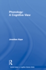 Phonology : A Cognitive View - eBook