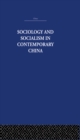 Sociology and Socialism in Contemporary China - eBook
