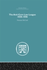 The Anti-Corn Law League : 1838-1846 - eBook