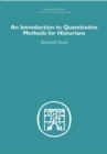 An Introduction to Quantitative Methods for Historians - eBook
