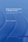 State and Government in Medieval Islam - eBook