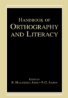 Handbook of Orthography and Literacy - eBook