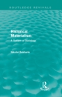 Historical Materialism : A System of Sociology - eBook