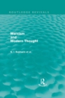 Marxism and Modern Thought (Routledge Revivals) - eBook