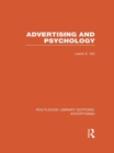 Advertising and Psychology (RLE Advertising) - eBook