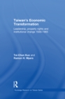 Taiwan's Economic Transformation : Leadership, Property Rights and Institutional Change 1949-1965 - eBook