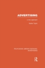 Advertising A New Approach (RLE Advertising) - eBook