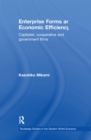 Enterprise Forms and Economic Efficiency : Capitalist, Cooperative and Government Firms - eBook