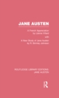 Jane Austen (RLE Jane Austen) : A French Appreciation - eBook
