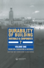 Durability of Building Materials & Components 7 vol.1 - eBook