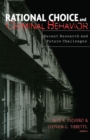 Rational Choice and Criminal Behavior : Recent Research and Future Challenges - eBook