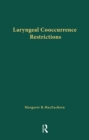 Laryngeal Cooccurrence Restrictions - eBook