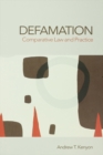 Defamation : Comparative Law and Practice - eBook