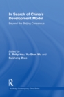 In Search of China's Development Model : Beyond the Beijing Consensus - eBook