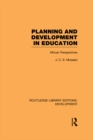 Planning and Development in Education : African Perspectives - eBook