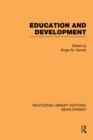 Education and Development - eBook