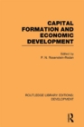 Capital Formation and Economic Development : Studies in the Economic Development of India - eBook
