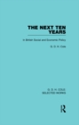 The Next Ten Years - eBook