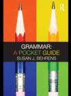 Grammar: A Pocket Guide - eBook