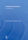 Transition Economics : Two Decades On - eBook