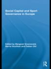 Social Capital and Sport Governance in Europe - eBook