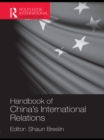 Handbook of China's International Relations - eBook