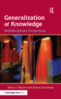 Generalization of Knowledge : Multidisciplinary Perspectives - eBook