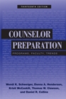 Counselor Preparation : Programs, Faculty, Trends - eBook