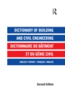 Dictionary of Building and Civil Engineering : English/French French/English - eBook