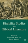 Disability Studies and Biblical Literature - eBook