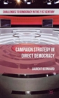 Campaign Strategy in Direct Democracy - Book