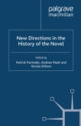 New Directions in the History of the Novel - eBook